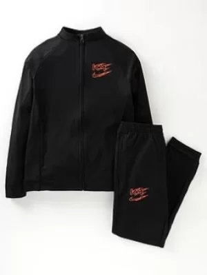 Boys, Nike Kylian Mbappe Nike Junior Df Trck Suit, Black, Size S
