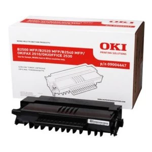 OKI 09004447 Standard Capacity Black Laser Toner Ink Cartridge