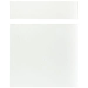 IT Kitchens Santini Gloss White Slab Drawerline door drawer front W600mm Pack of 1