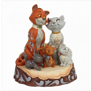 Carved by Heart Disney Traditions Aristocats Figurine