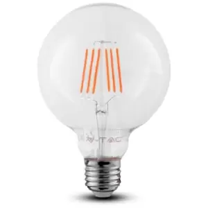 V-Tac 292 Vt-287 Lamp LED 6W G125 Filament 2700K E27