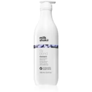 Milk Shake Icy Blond Shampoo shampoo for neutralising brassy tones for blonde hair 1000 ml