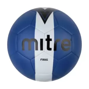 Mitre Final Size 5 Football - Blue/White