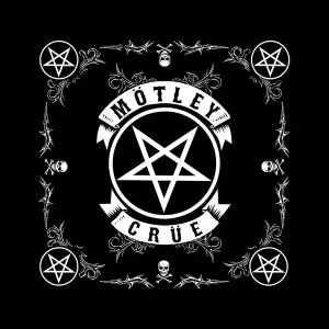 Motley Crue - Pentagram Mens Bandana - Black