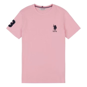 US Polo Assn Large Short Sleeve T Shirt - Pink