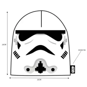 Star Wars Face Trooper Beanie (One Size) (White)