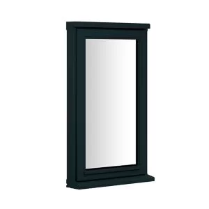 Clear Double Glazed Anthracite Grey Timber Top Hung Window, (H)895mm (W)625mm