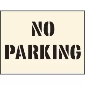 No Parking Stencil (400 x 600mm)