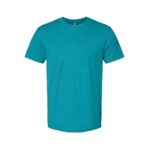 Next Level Adults Unisex CVC Crew Neck T-Shirt (XL) (Teal)