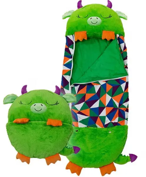 Happy Nappers Green Dragon Large Sleeping Bag