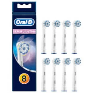 Oral-B Sensi UltraThin Power Replacement Electric Toothbrush Heads (Pack of 8)