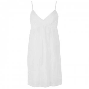 Figleaves Pintuck Chemise - White