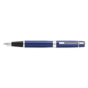Scheaffer Fountain Pen 300 Glossy Blue, Silver