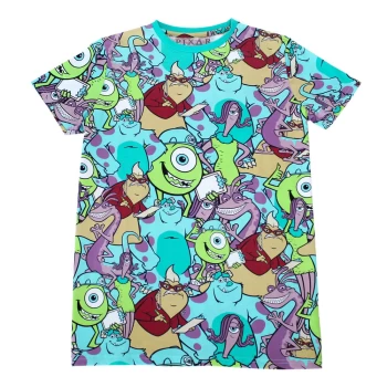 Cakeworthy Monsters Inc AOP T-Shirt - L