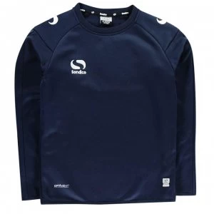 Sondico Strike Crew Sweater Junior Boys - Navy/White