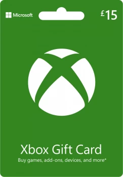 Microsoft Xbox Live Gift Card 15 GBP