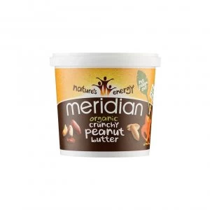 Meridian Organic Crunchy Peanut Butter - No Added Sugar and Salt - 1000g