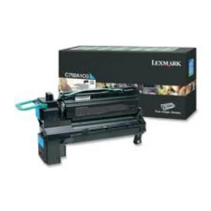 Lexmark C792A1CG Cyan Laser Toner Ink Cartridge