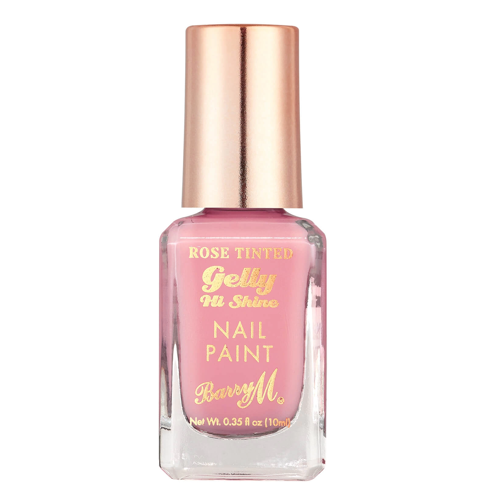 Barry M Rose Tinted Gelly Nail Paint - Eden Rose Lightest Pink 1