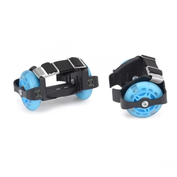 Xootz Roller Wheels - LED Lights Black and Blue PP