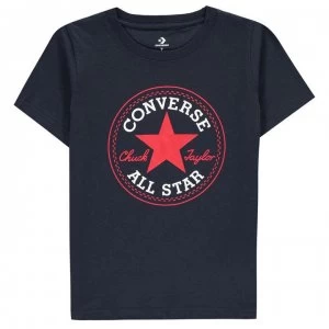 Converse Chuck Short Sleeve T-Shirt Infant Boys - Obsidian