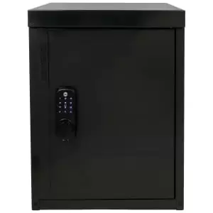 Yale Smart Delivery Box - Black with Black Keyless Lock
