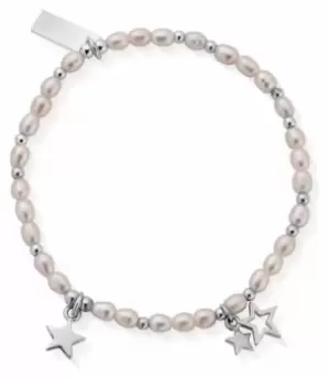 ChloBo SBLLMAGIC18 Life Long Magic Pearl Bracelet 18cm Jewellery