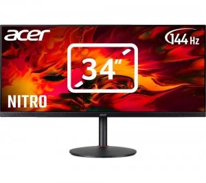 Acer Nitro 34" XV340CKP Quad HD IPS Ultra Wide LED Gaming Monitor