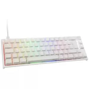 Ducky ONE 2 SF MX-Red USB Gaming keyboard German, QWERTZ White