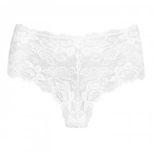 Figleaves Millie Lace Short - White