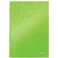 LEITZ Wow Notebook Ruled Paper Green