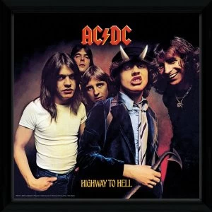 AC/DC Highway To Hell 12" x 12" Framed Album Cover