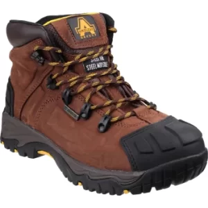 Amblers Mens Safety FS39 Waterproof Safety Boots Brown Size 13