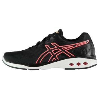 Asics Gel Promesa Ladies Running Shoes - Black/Coral