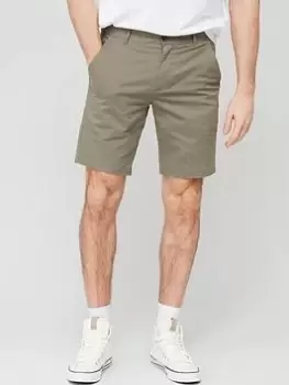 Farah Hawk Chino Shorts - Green, Size 38, Men
