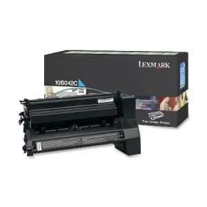Lexmark 10B042C Cyan Laser Toner Ink Cartridge