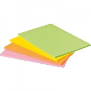 Post it Super Sticky Notes Meeting Bright Colours 4 x 45 Sheets