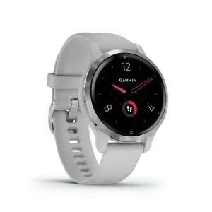 Garmin Venu 2S GPS Smartwatch - Mist Grey / Silver