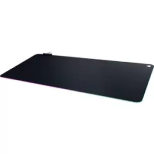 Roccat Sense AIMO Backlit mouse pad Backlit Black (W x H x D) 850 x 2 x 330 mm