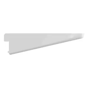 Rothley Twin Slot Shelving Kit In White 4" Brackets And 78" Uprights