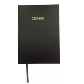ValueX Academic A5 Week To View Diary 2022/2023 - Black