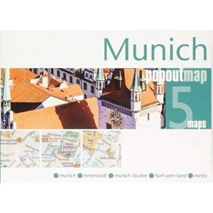 Munich PopOut Map Sheet map, folded 2018