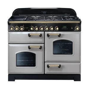 Rangemaster 114480 CDL110DFFRP-B Classic Deluxe 110cm Dual Fuel Cooker in Royal P-B