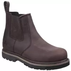 Amblers Mens AS231 Leather Dealer Boot (12 UK) (Brown)