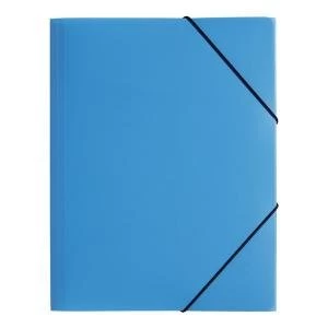 Pagna A4 Elasticated Folder Light Blue Pack of 10 2161313