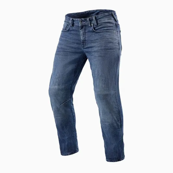 REV'IT! Jeans Detroit 2 TF Medium Blue Size L34/W31