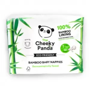 Eco Friendly Bamboo Baby Nappies size 1 - 48 pack