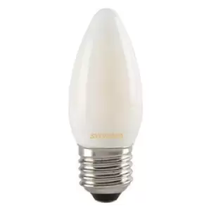 Sylvania E27 4W 400Lm Candle LED Filament Light Bulb