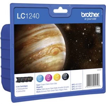 Brother LC1240 Black and Tri Colour Ink Cartridge