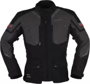 Modeka Panamericana 2 Motorcycle Textile Jacket, black-grey, Size S, black-grey, Size S